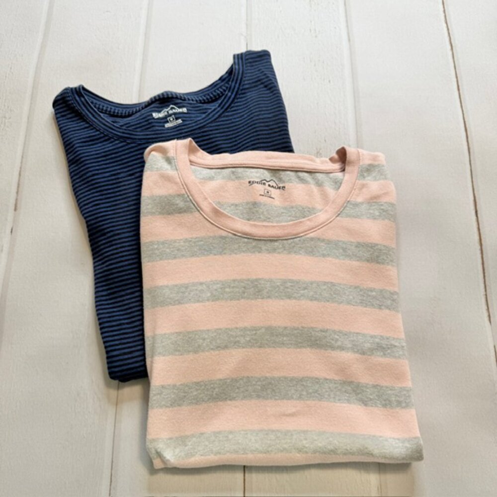 Eddie Bauer - Bundle Of 2 Long Sleeve Shirts - Size Medium.
